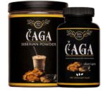 Chaga SIBERIAN POWDER 500 g - napój + kapsułki żelatynowe Chaga Siberian - 500 szt.